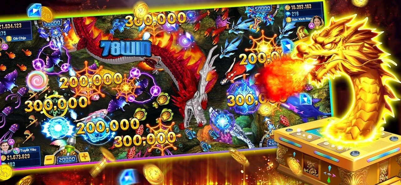 Bắn Cá Rồng Vàng 78WIN